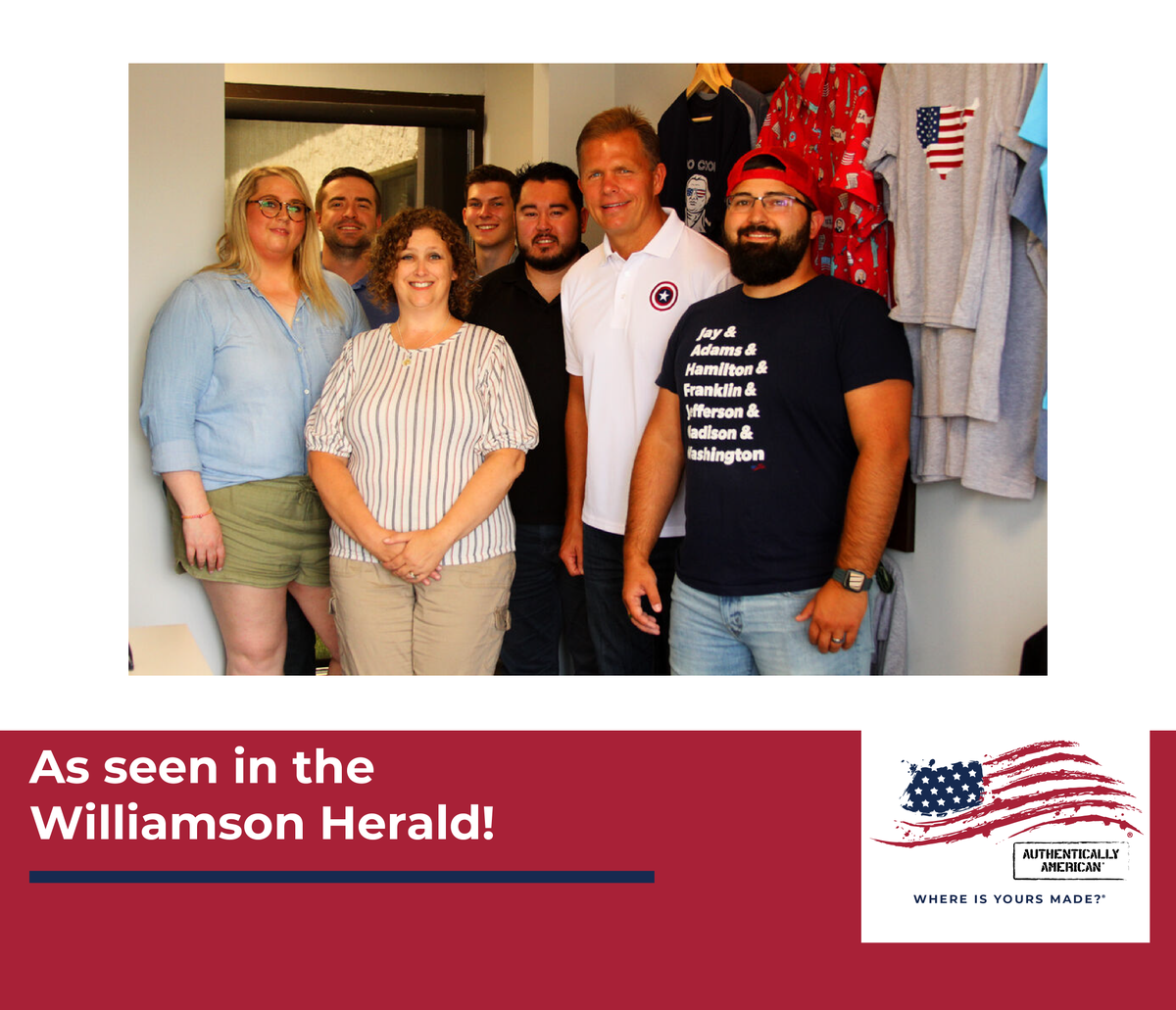 Authentically American tweet media