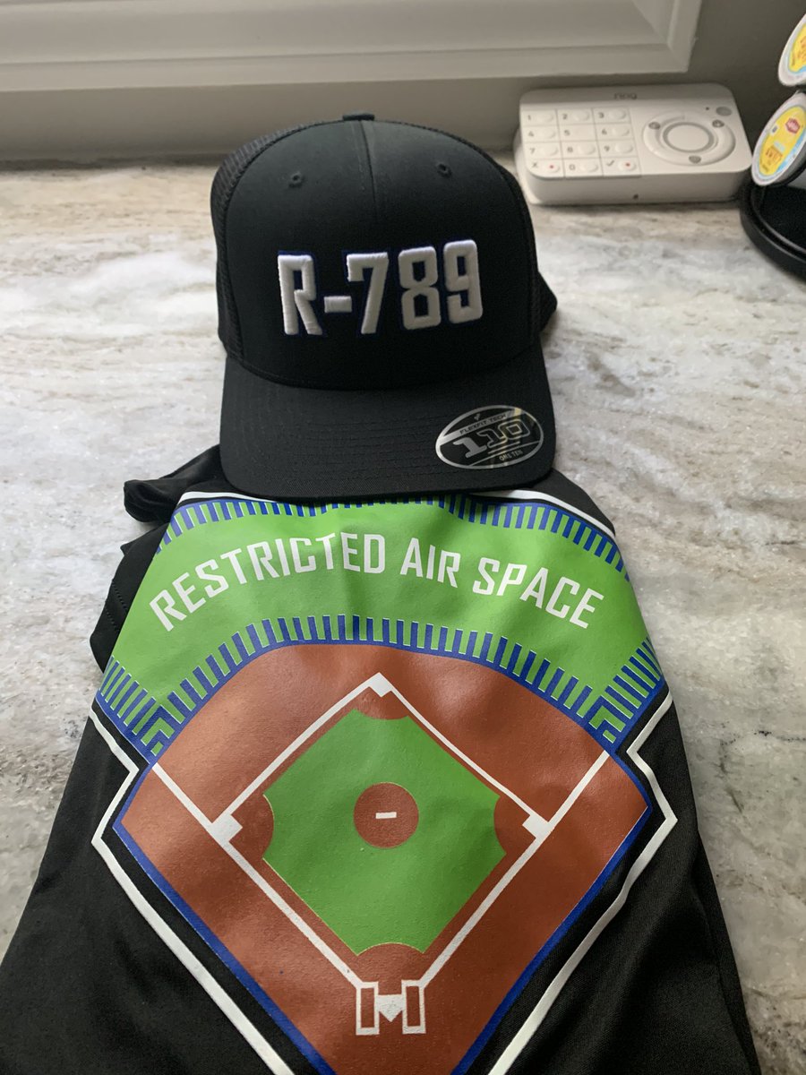 coach13reed's tweet photo. Christmas in July!!! Thanks @restrictedairs1 for the sick gear!!! #RestrictedAirspace #PatternIsFull #NoFlyZone https://t.co/Hfi8JIIqFu