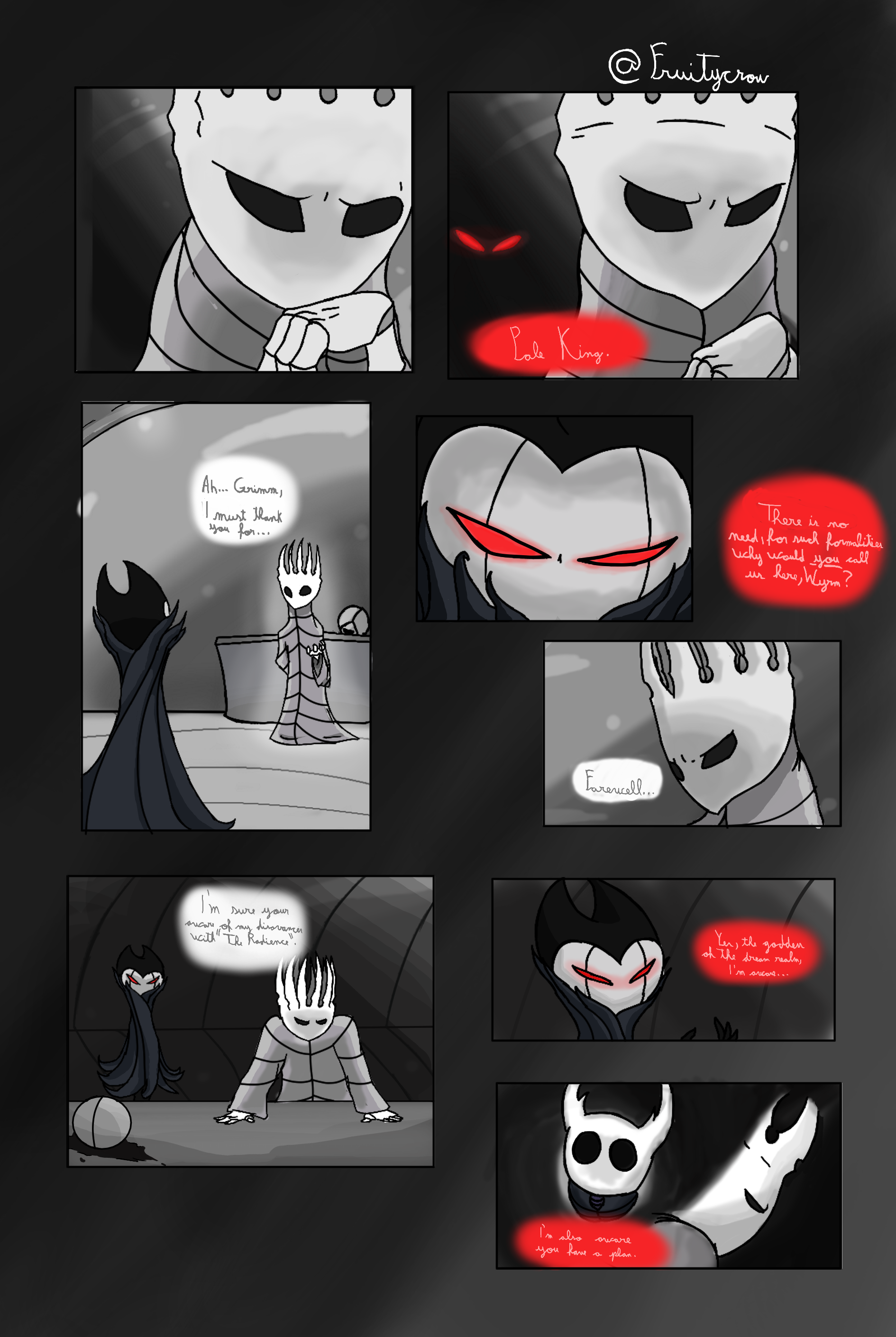 Unusual Crow | | Commissions are Closed | | on X: “Pale king comic 