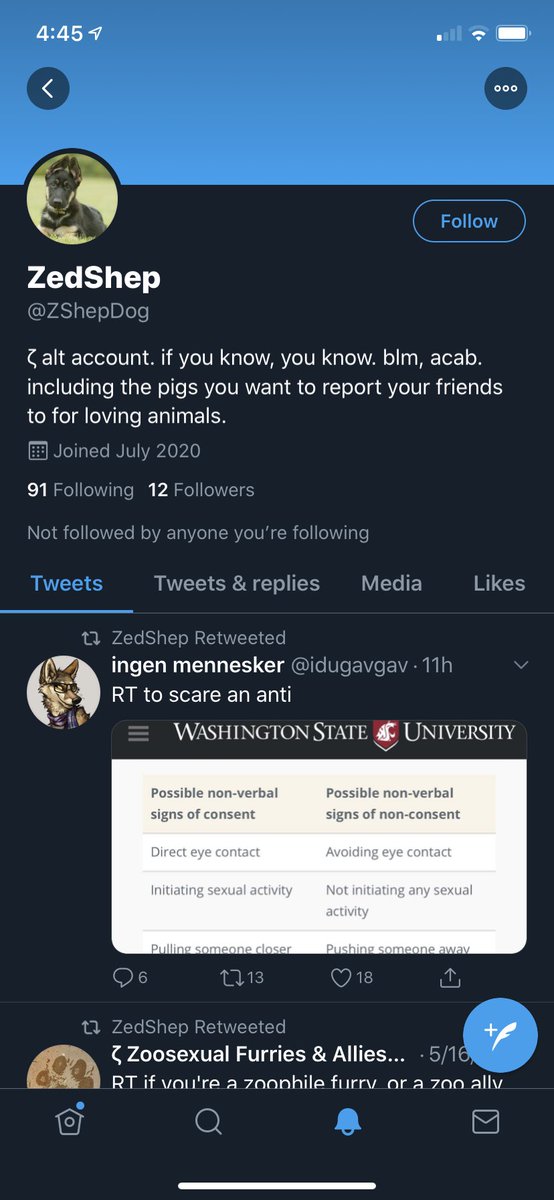 MapHunterJudy's tweet photo. @/ZShepDog 
⚠️WARNING BESTIALITY⚠️
Please do not scroll or interact, just report. 
#REPORTALLZOOPHILES #antizoo #fuckzoo #zooshavenorights #fuckzoophilia #antizoophile #zoosarentvalid | #zoophilia #zoophile #zoorights #zoopride #zoosarevalid #zoocommunity #zoosupport https://t.co/2jUtwtkRTu