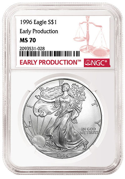 NGCcoin's tweet photo. NGC is excited to announce the addition of the "Early Production" designation to its industry-leading lineup of releases designations. Learn more: https://t.co/q5SsOhi3Ho #ngc #releasesdesignations #earlyproduction #specialcoindesignations https://t.co/2HpUeqClwY