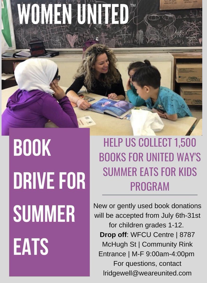 Hey everyone we are halfway in reaching our goal for 1500 books and I would love to see us surpass this for the kids. If you can find the time to look for new and slightly used books for kids we would appreciate it. The drop off is below but I am happy to pick up from you ❤️❤️