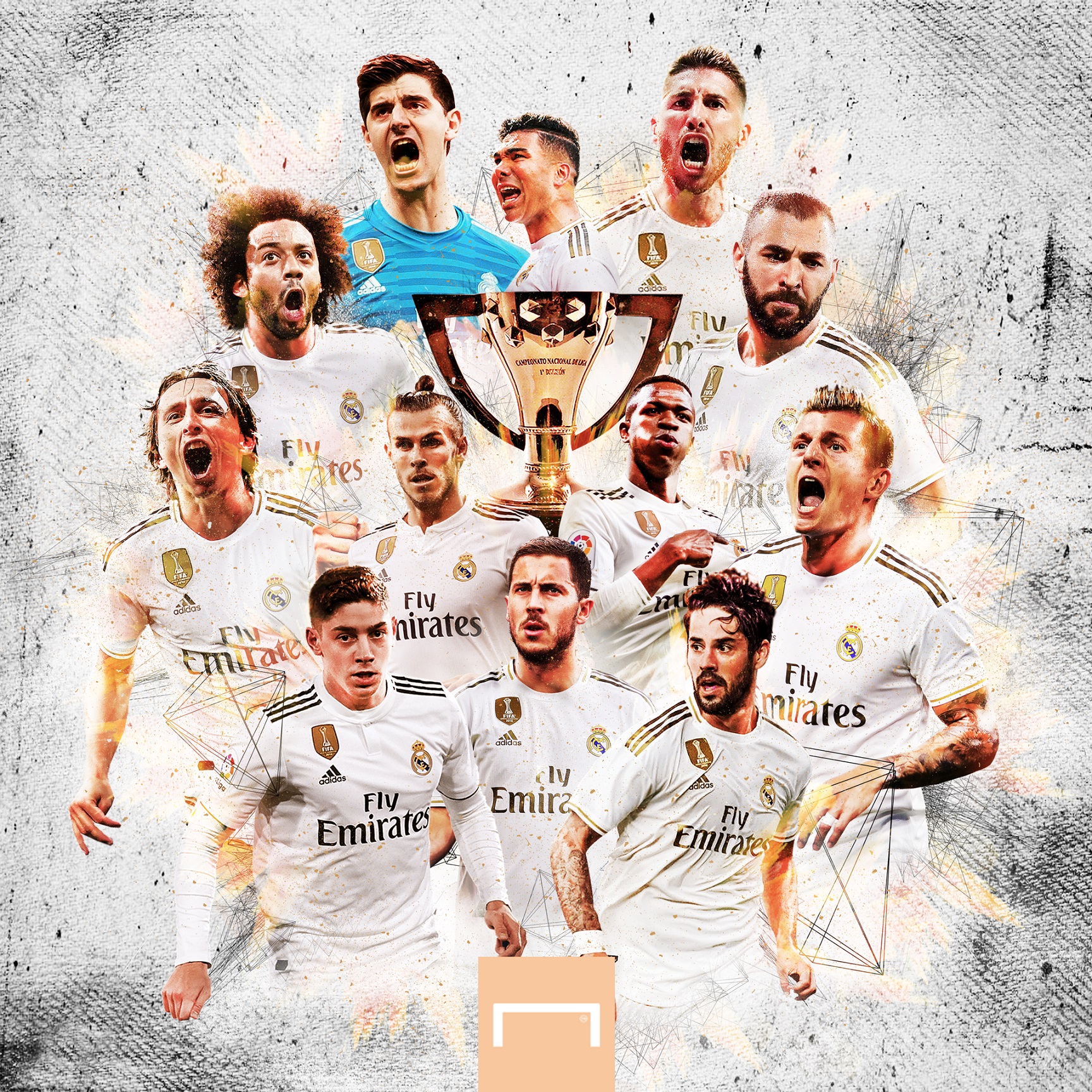 GOAL on Twitter: "REAL MADRID: LA LIGA CHAMPIONS 2019-20 👑  https://t.co/6rqyYPMlrf" / Twitter