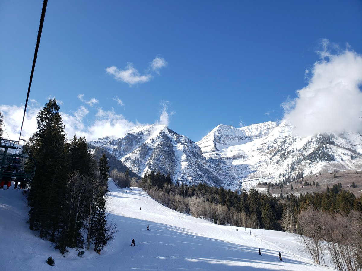chdhan's tweet photo. @DJJazzyJody View of Timp from Sundance earlier this year. https://t.co/SY7FaOcMSc