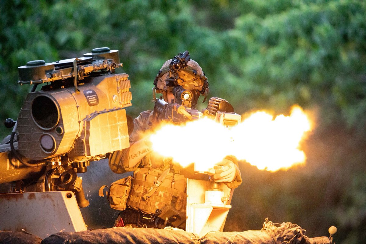 USARPAC's tweet photo. 3rd Infantry Brigade Combat Team, @25thID continue to support 2nd Infantry Brigade Combat Team and the Royal Thai Army as the Opposing Force during Exercise Lightning Forge at the Kahuku Training Area, Hawaii on July 15.
#LightningForge #USArmy #FreeandOpenIndoPacific @INDOPACOM https://t.co/4aaNd8vTDS