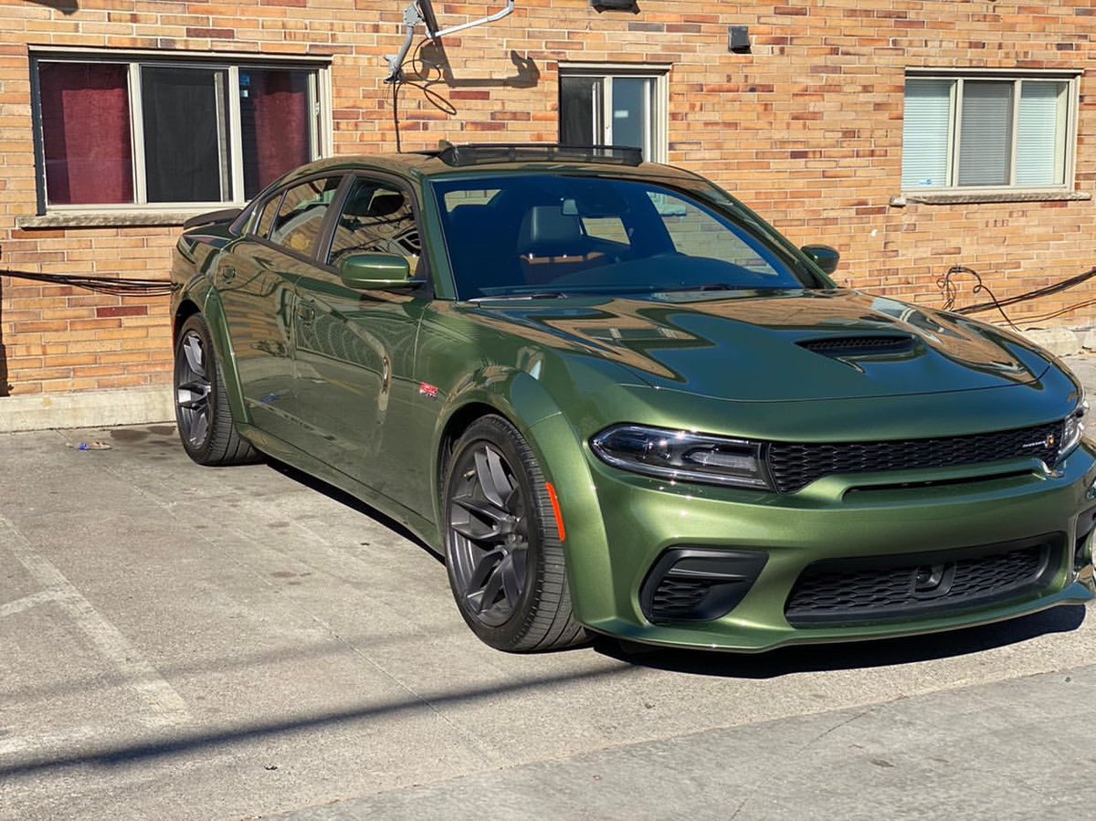 CrimeInTheD's tweet photo. GREEN 2020 SCATPACK CHARGER WAS STOLEN FROM THE STREET BEHIND GREEKTOWN CASINO. 

LICENSE PLATE: ECE 9833 

PLEASE KEEP AN EYE OUT AND SHARE PLEASE😞😞😞😞😞😞😞😞😞😞😞😞😞😞!!!!! #CrimeInTheD https://t.co/riN8lzPLN4