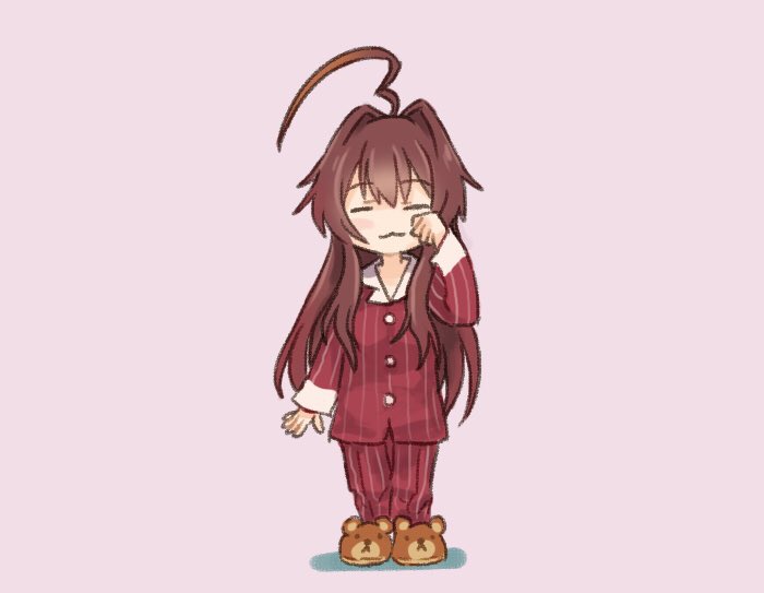 球磨(艦これ) 「おはくまー 」|才口オトウフのイラスト