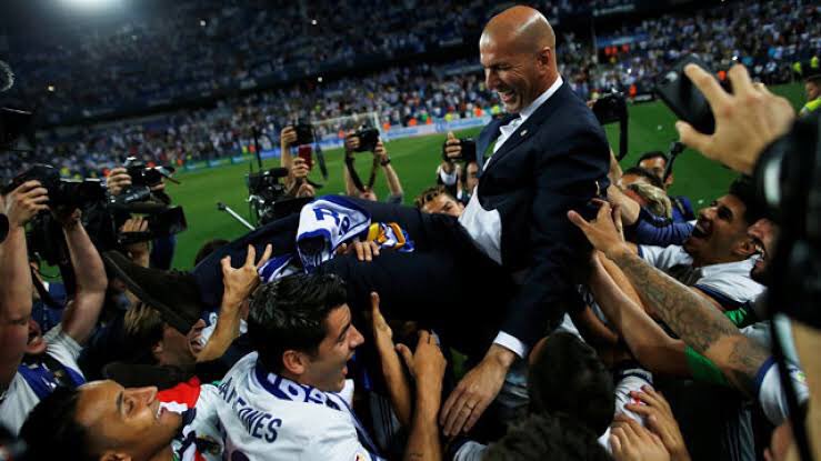 Adarsh_Prabhan's tweet photo. Zinedine Zidane. That’s it. That’s the tweet. https://t.co/jWJ1l1xkHH