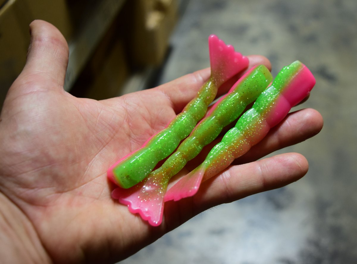HookupLures's tweet photo. Electric Chicken 3x tough saltwater plastic! https://t.co/olDoNRa4IU