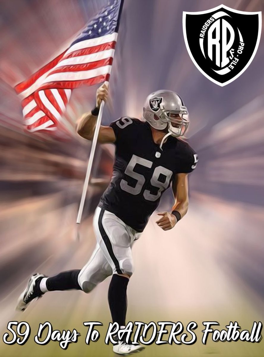 Raiders_ProFile's tweet photo. #CountdownToThe2020RaidersFootball
= ⏳59 DAYS ⌛️=
#jonCondo
#Raiders
#LasVegas
#RaidersProFile https://t.co/S9w27SK7Vi