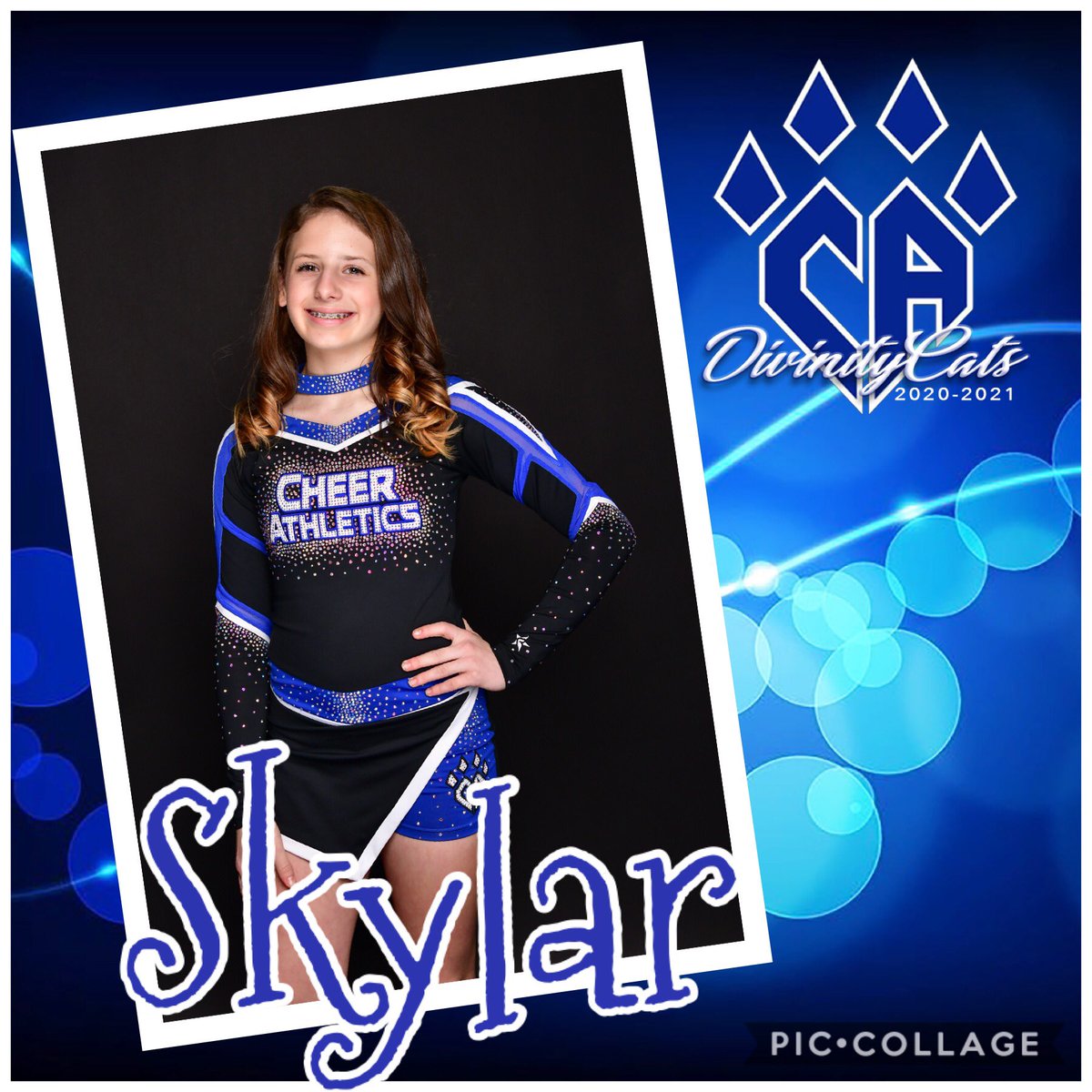 CA_DivinityCats's tweet photo. Meet Skylar! This is her 7th year cheering and her 3rd year at CA. Her favorite thing about cheer is stunting!
ππ€π #Lucky7th #DivinityCats #cheerathleticscharlotte https://t.co/FRbgAevrxb