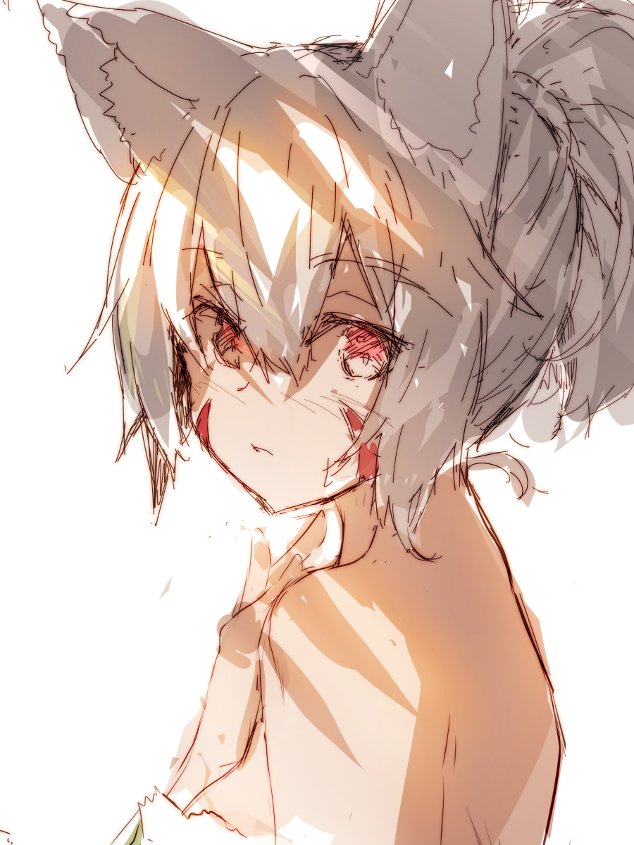 「#深夜のひっそり落書き#生存報告落書きたまには通常頭身野生さん。 」|待蔵のイラスト