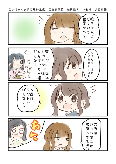 こえよん No736. ○ひだかくま的家族計画⑤ □日高里菜さん 加隈亜衣さん 小倉唯さん 大西沙織さん #こえよん バックナンバーはこちら→ 