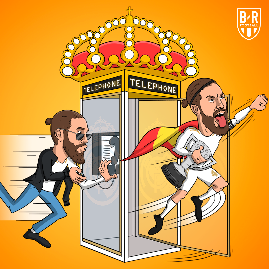 brfootball's tweet photo. Captain Ramos leads Real to another title 💪 https://t.co/KZYrSy7MRI