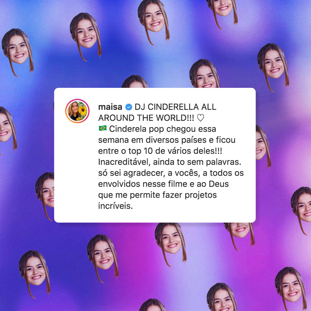 galeriaestudio_'s tweet photo. Cinderela pop estreou arrasando em mais de 100 países, entrando no Top 10 da Netflix em vários deles ❤❤❤ estamos muitoooo felizes com essa conquista!! Pra quem ainda não viu aqui no Braseeel ou quer ver de novo, está disponível na @NetflixBrasil 

@maisa 
#cinderelapop #maisa https://t.co/zA6sdSa906