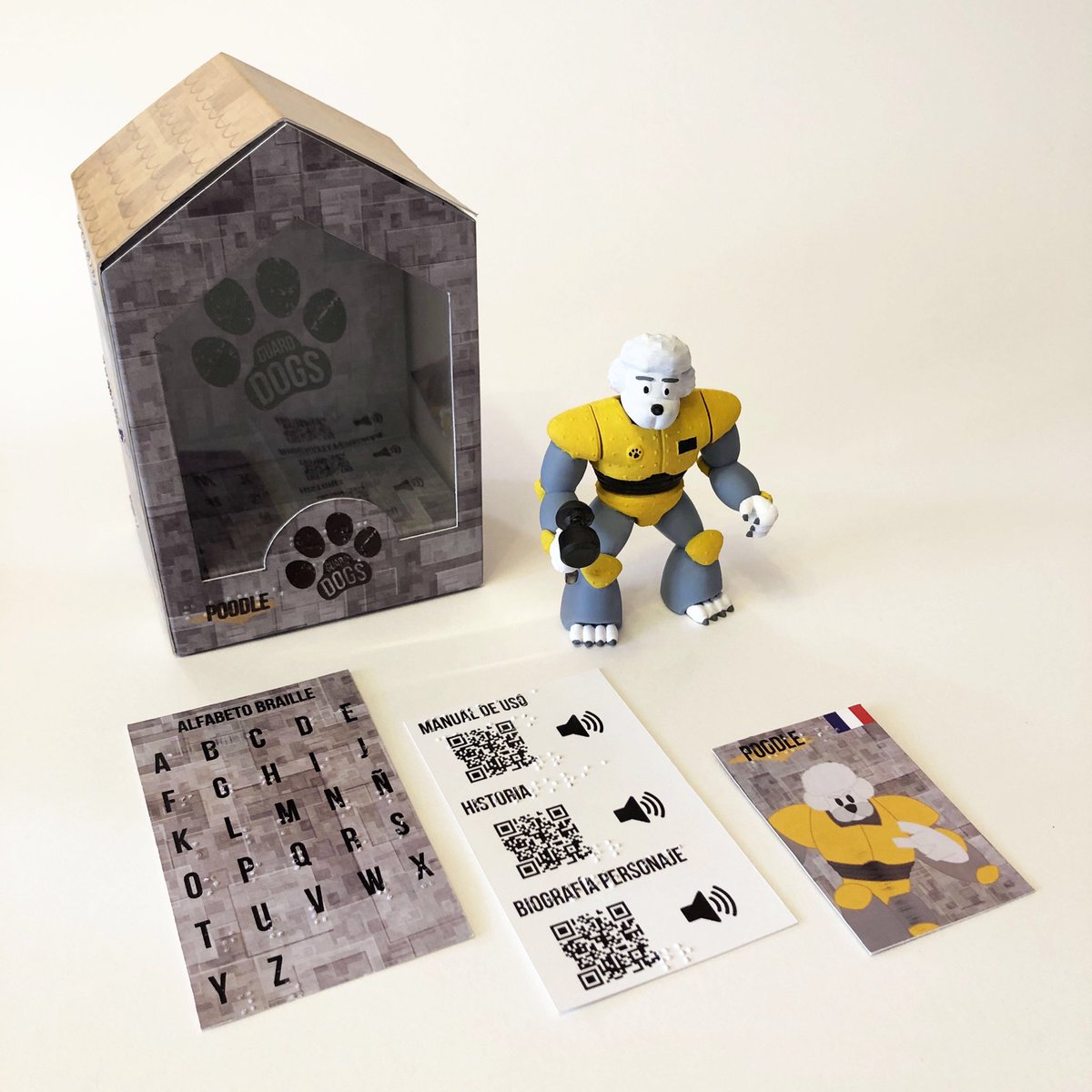 esepuddle's tweet photo. El empaque esta traducido completamente al sistema braille e implementa múltiples códigos QR los cuales llevan a audios y narraciones. https://t.co/qUHlzi135a