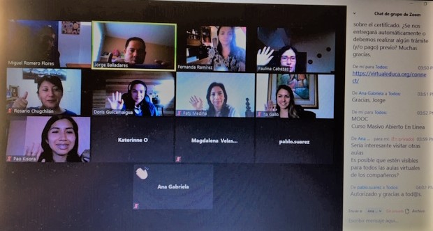 jorgeballadares's tweet photo. Sesión presencial final del curso virtual de Fundamentos de la Docencia en Linea dirigido a funcionarios de @uasbecuador  @cesarmontanog @AlexRemache @jaramich @AndinaVirtualEc #docenciaenlinea #formaciontutoresvirtuales https://t.co/MPhcwu2OkO