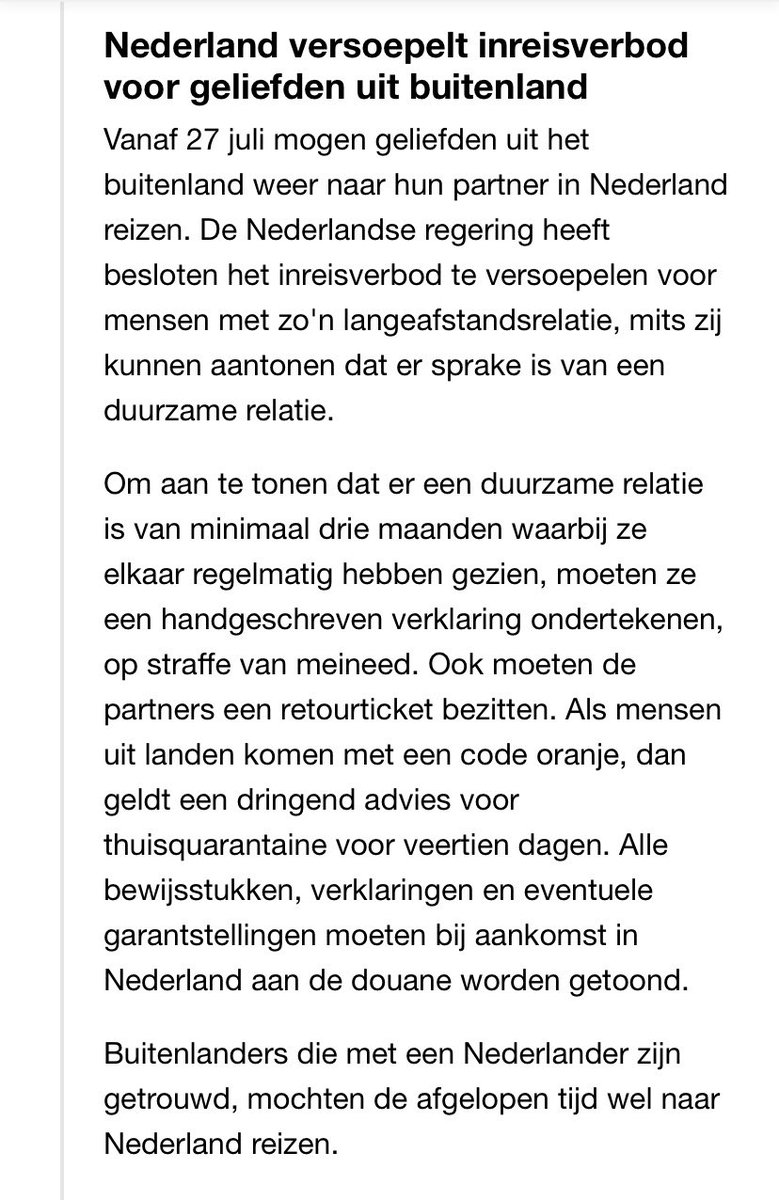 Melisken97's tweet photo. @Sophie_Wilmes @pieterdecrem @Zu_Demir kan België hier ook snel meer duidelijkheid over geven? Al maandenlang moet ik mijn partner missen en wij krijgen geen enkel perspectief over wanneer we elkaar weer zullen zien. #LoveIsNotTourism #LoveIsEssential https://t.co/FgcGwHgq22