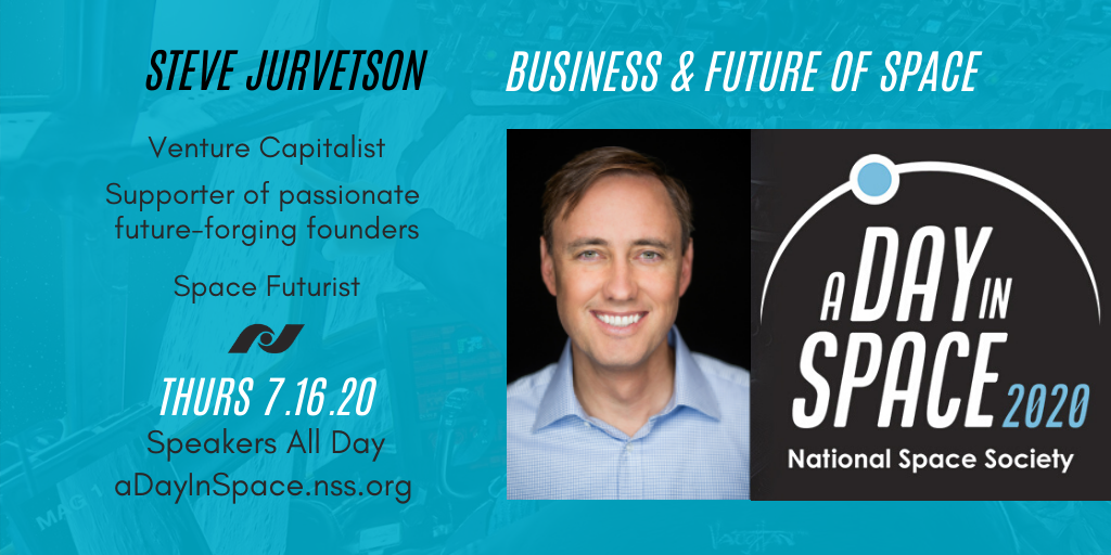 ISDC's tweet photo. Visionary investor Steve Jurvetson on #aDayInSpace✨
Watch--> https://t.co/LDfKNOPv6p https://t.co/cGpuqyuUUz