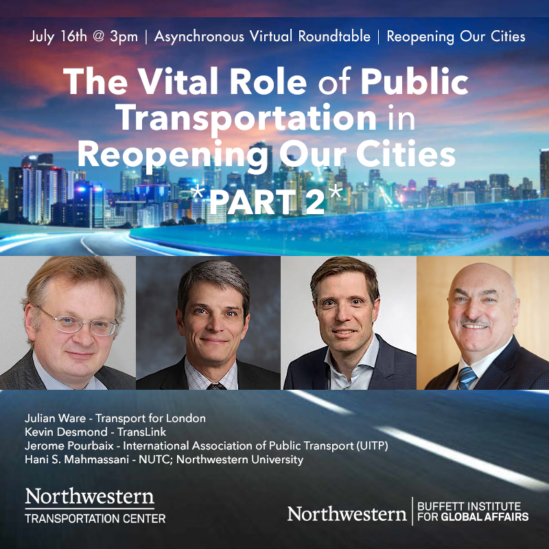 InfoNUTC's tweet photo. Ask your questions live! #cities2 - “The Vital Role of Public Transportation in Reopening Our Cities - Part 2”
Happening now... https://t.co/3lkL37HqOc https://t.co/R7FqK16KEG