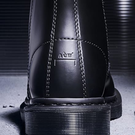 A Cold Wall lends it's talents to Dr. Marten's with the "1460 Remastered". A sleek, technical take on the classic. 

 Dropping 7/25 for ¥38,000 (~$350 USD).