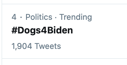 ProjectLincoln's tweet image. This is the best thing ever. #Dogs4Biden