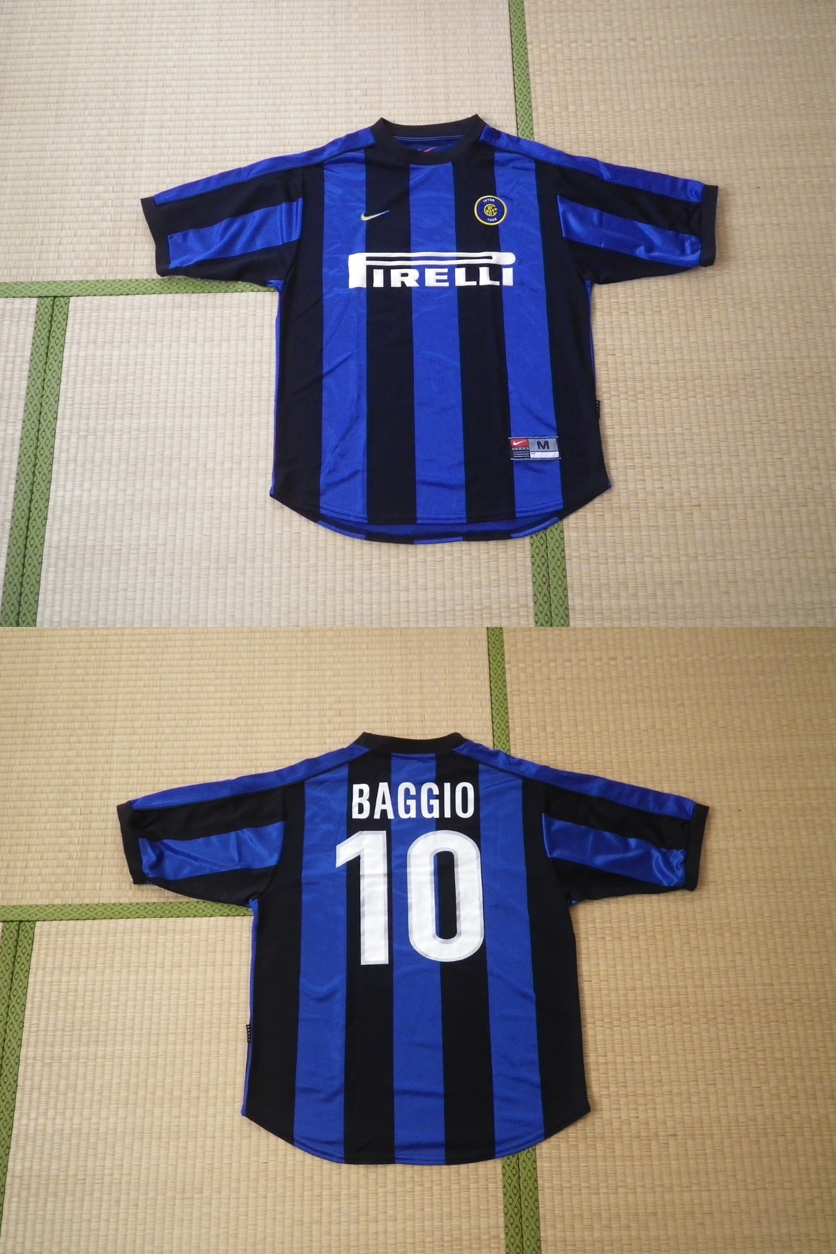 Football Muuseo Pickup ユニフォーム コレクション インテルミラノ 99 00 H Nike 10番 バッジョ By Baggio10さん 今更説明は必要ないと思いますが インテルにバッジョがいた時のユニフォームです イ T Co Vyfoaedijr T Co