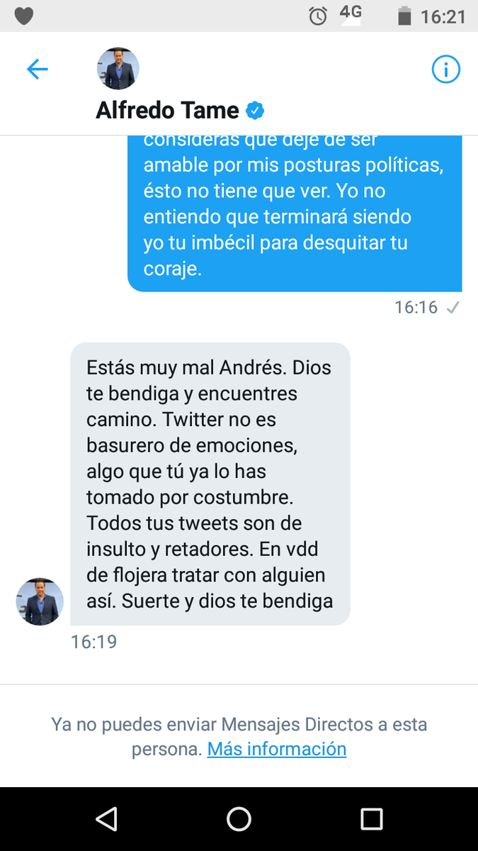 AndresRendonMX3's tweet photo. Así la tolerancia de los televisos. Éste güey se enojó porque le dije culé ardilla. https://t.co/aW8xWDCvwA