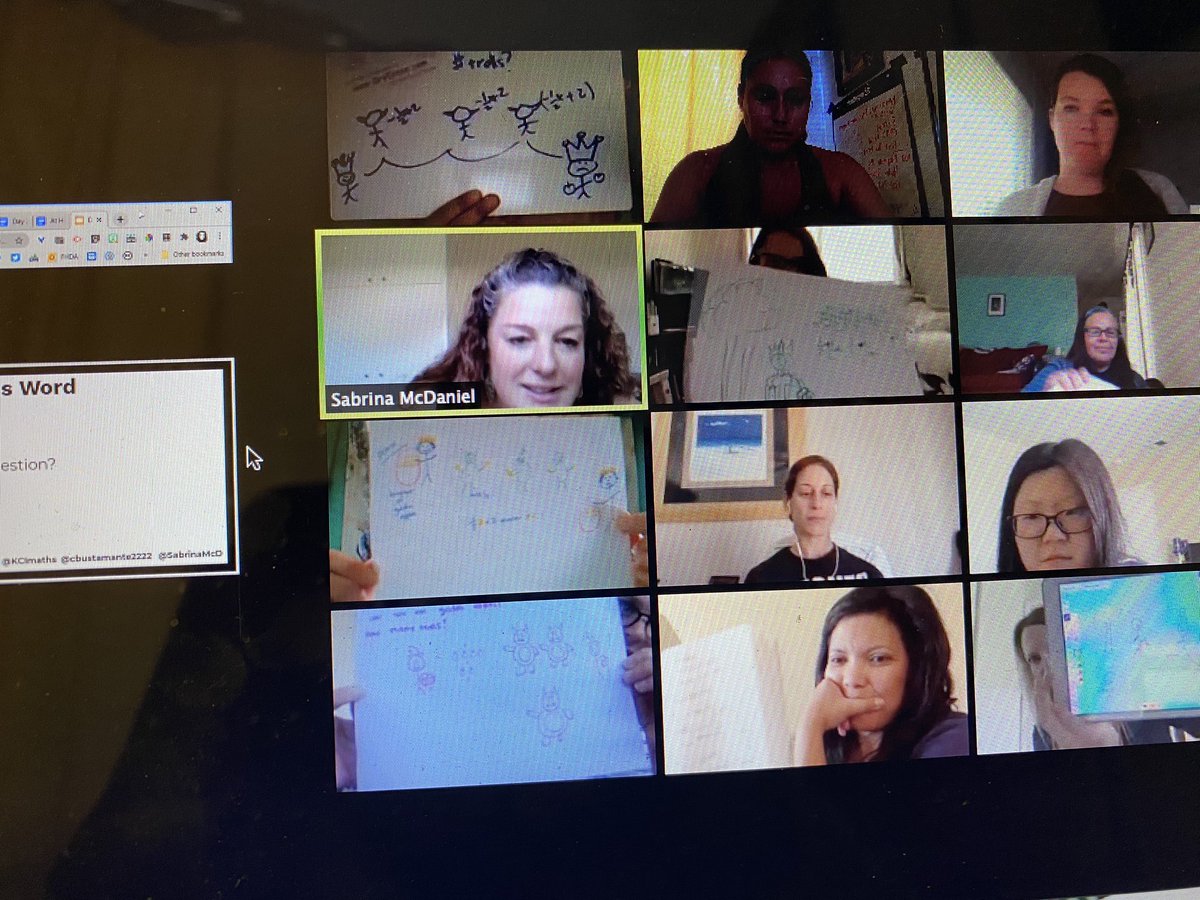 Cbustamante2222's tweet photo. Working through #numberlesswordproblems in #empowered20 learn and create!! @SabrinaMcD @krausecenter https://t.co/mVLnzmZN0U