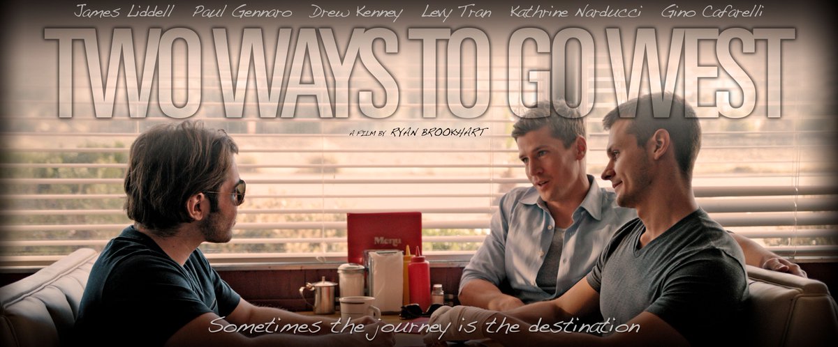 GDR_Films's tweet photo. After surviving a bachelor party on the Vegas strip, Gavin and two of his childhood friends must all face down their demons within the walls of a hotel room - TWO WAYS TO GO WEST is available to rent on @PrimeVideo now!! @GinoCafarelli @MissLevy @DrewKenney @CsabaWagner https://t.co/Gey4CzRjWN