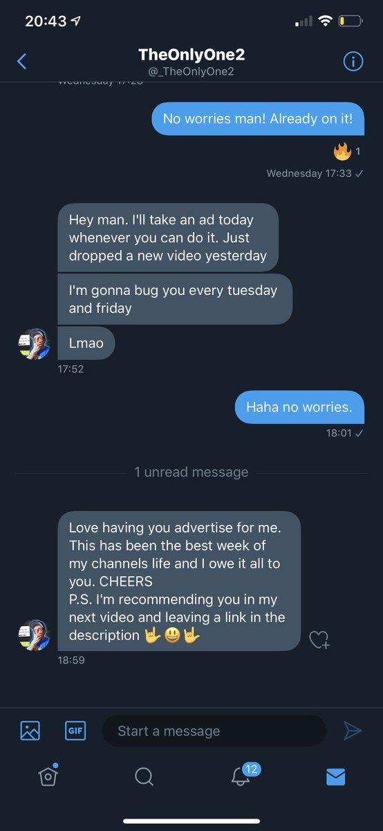 HandyTheArtist's tweet photo. If you’re struggling to grow your channel or just feel like you could do with a boost to subs, views etc then drop me a dm. 

We advertise your channel to speed up its growth and it’s all organic! No sub 4 sub or bots.

These guys did, and they’re loving it! LIFETIME ADS discount https://t.co/DHPod0PJAN