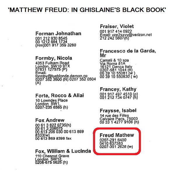 NSPCC - The National Society for the Prevention of Cruelty to Children➊➌ Matthew Freud & Elisabeth MurdochMatthew is the son of Clement & nephew of LucianHe put the McCanns' spokesman Clarence Mitchell on Freud Communications' payroll soon after Maddie McCann's abduction.