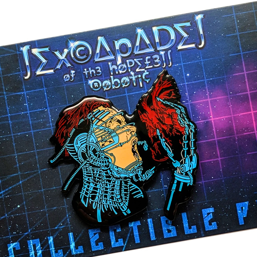 TrashbagGhost's tweet photo. #TBT to artwork and pins for @sidthe3rd latest 2 albums. If you heard a rumor there are fresh SID pins coming, you didn't hear it from me OK?!
.⠀
#slipknotfamily #sidthe3rd #djstarscream #sidwilson #slipknot #slipknotmemes  #maskcollector #shawncrahan #paulgray #trashbagghost https://t.co/fPFIFB0tGs