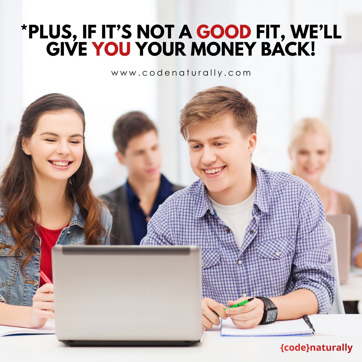 CodeNaturally's tweet image. *Plus, if it’s not a good fit, we’ll give you your money back!
Ready to find out?
Try Code Naturally Tutors
Get in touch today
codenaturally.com
.
.
.
#coding #programming #learncoding #developer #code #python #coder #javascript #codenaturally