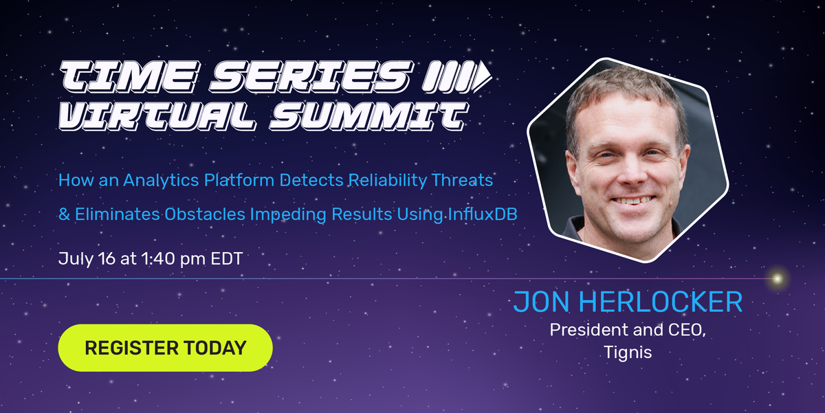 securityblvd's tweet photo. Today at 1:40 p.m. EDT, hear from @herlock, CEO at @TignisInc, to learn how they’re using a time series database to improve their competitive advantage and accelerate their go-to-market strategy at the @InfluxDB #TimeSeriesSummit. Register at: https://t.co/q5Yqh13PgN https://t.co/dFBtuQc03P