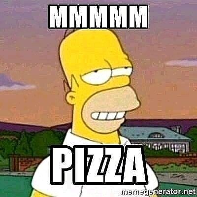 spizzamn's tweet photo. Jumbo slice of Pizza, a small salad and a Pop for $6.99!  Hot and ready to order!  Best... Lunch... EVER!  #pizza #lunchspecials #Homer #TheSimpsons #RosatisMapleGrove https://t.co/hlOOLC6HnE