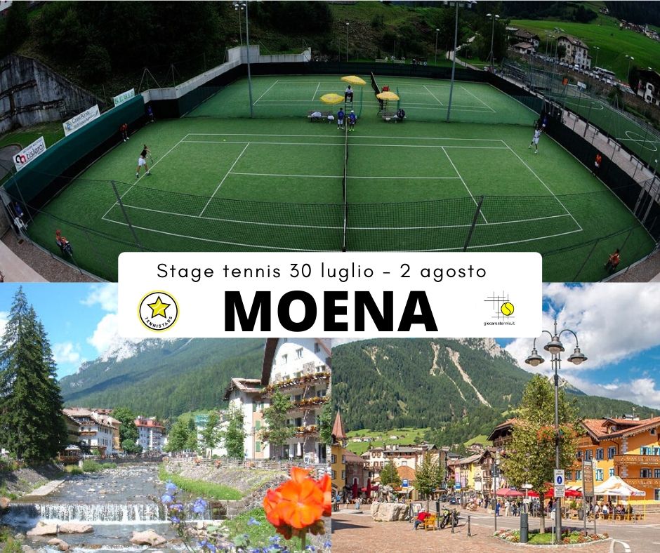 Hai mai giocato a tennis immerso nel fresco e verde della montagna circondato da vette delle dolomiti? E hai mai camminato in questo scenario magnifico approfittando per migliorare come persona accrescendo le tue competenze? Certo forse una delle due ti è capitato di provarle…