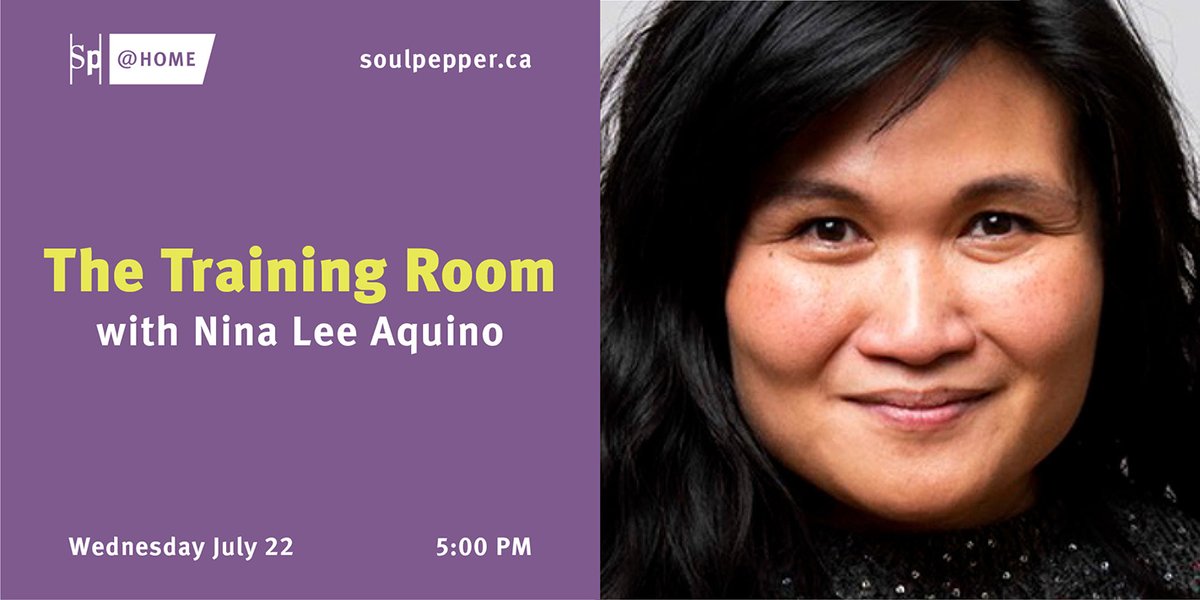 Soulpepper's tweet photo. CHRONICLES OF A 4β11β FILIPINO COWBOY
#spTrainingRoom is BACK with @nininsky on Weds. July 22 at 5PM. @FactoryToronto AD chronicles her life from her childhood in musical theatre to being AD, and all the rejection in between. #spWorkshops
Register now: https://t.co/vOKi5Pofj6 https://t.co/Rq20yMXpf3