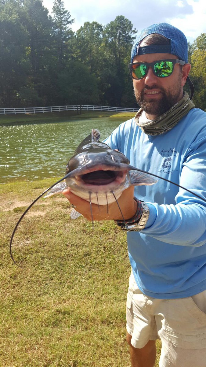 AES_LakeWork's tweet photo. That’s one happy fish #catfishwhisperer https://t.co/c6hmFPaOdJ
