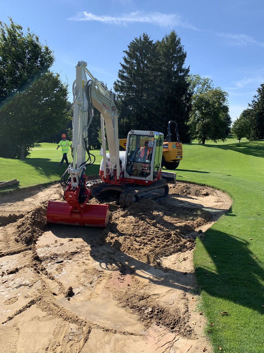 GolfLinkEvolve's tweet photo. Zurich. Switzerland. So our Journey around Europe continues. Starting a wonderful new renovation project in Brientloo Golf Glub with a fantastic team and working for the first time with our EIGCA president Mr Christoph Stadler.Looking forward to some spectacular creations @EIGCA https://t.co/Ei0jZBagLu
