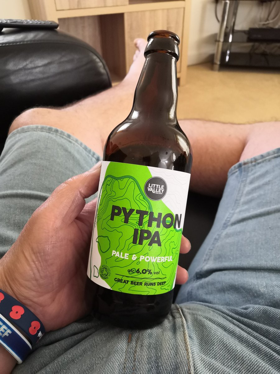 Pedro1964va's tweet image. This is a new one for me 🍺
@LittleValleyAle  #PythonIPA
Very nice, bitter and hoppy and 6% 👍👍