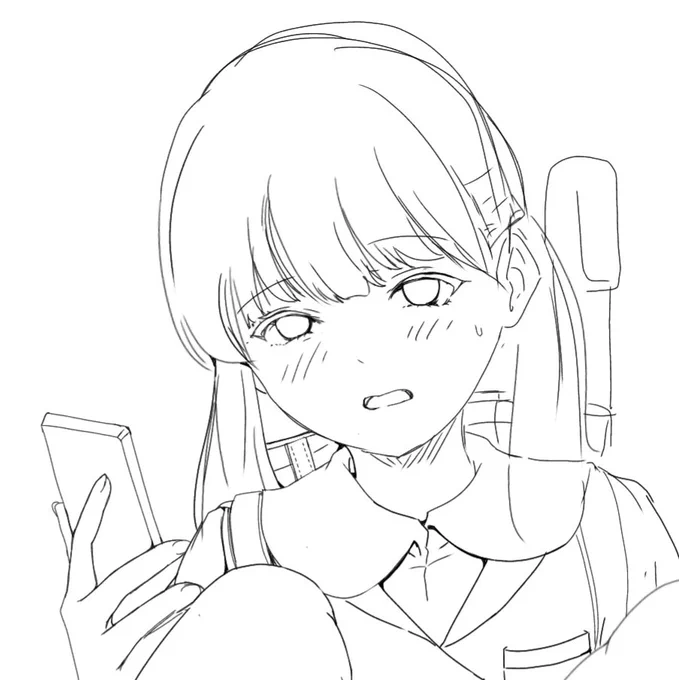 ちょっと今日はバタバタしてたけど、明日には線、土日で塗って完成するかな

可愛く描けている(ºωº) 
