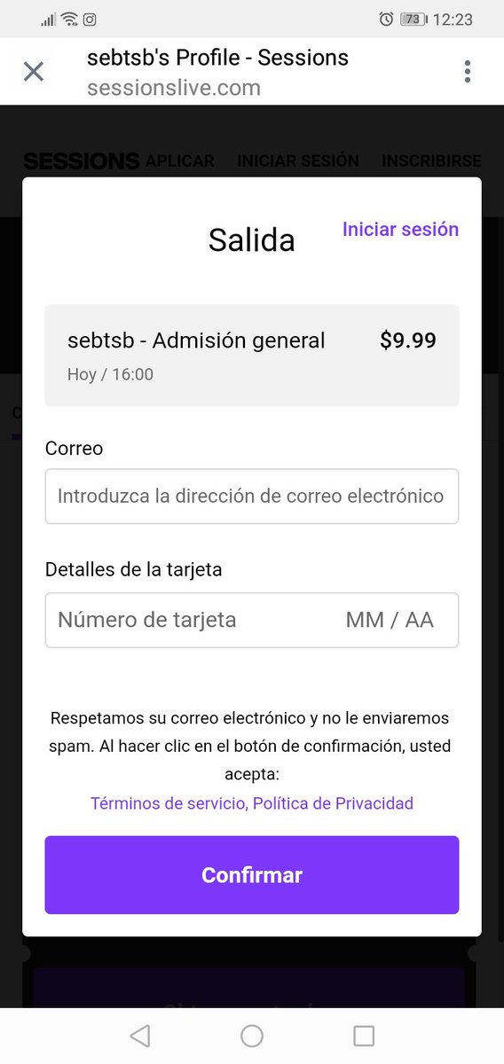 sebtsb_cl's tweet photo. Luegl les pedirán los datos de compra y su correo electrónico, si no tienen cuenta, les pedirá que creen una contraseña.
Una vez listo el ticket ya esta listo y les llegará un correo de confirmación https://t.co/UM2TNXrX3x