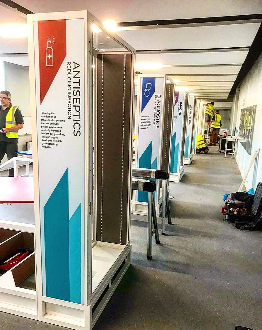 thackraymuseum's tweet photo. 👋👋👋

We've been a little MIA this week, we know...

Accept our apology by enjoying this darn 💫 BEAUTIFUL 💫 glimpse of our galleries coming together... 

More to come very soon!

#ThursdayThoughts https://t.co/1shdOoQEi0