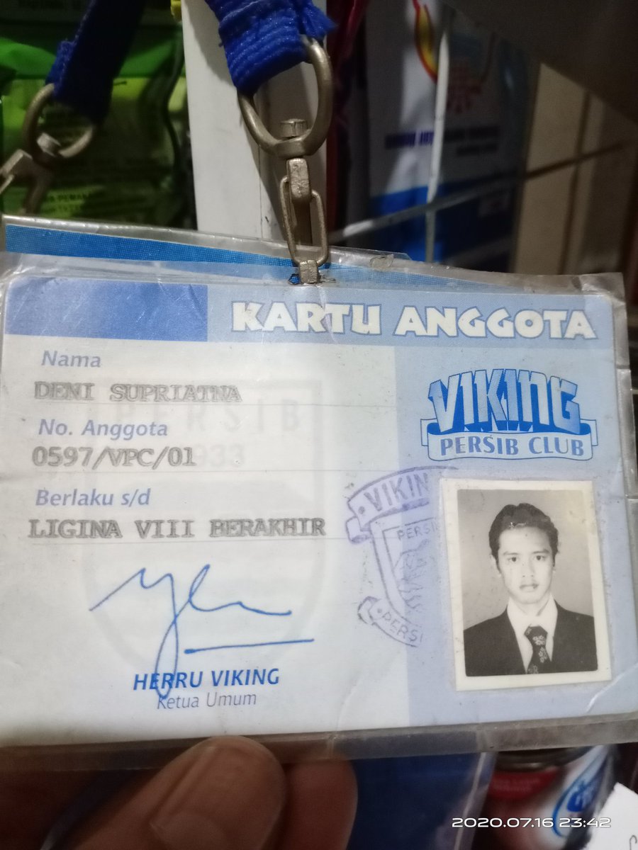 Alhamdulillah tos nincak 27 taun bangga bagian dari viking persib club