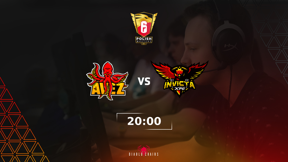 🔥  Match day 🔥
⚔️ @XPG_Invicta
🏆 Polish Masters 2020
🕛  20:00
📺  twitch.tv/rainbow6pl
📲 #TylkoAvez