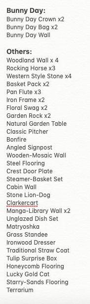 MLSowerby's tweet photo. Got loads of DIY's to trade, 1 DIY for 1 Item. I'll accept NMT's or anything on my Wish List on my page. DM me if you're interested.
#ACNH #acnhtrading #AnimalCrossingNewHorizons #ACNHdodocode #dodocode #acnhdiys https://t.co/ued1MkSVSG