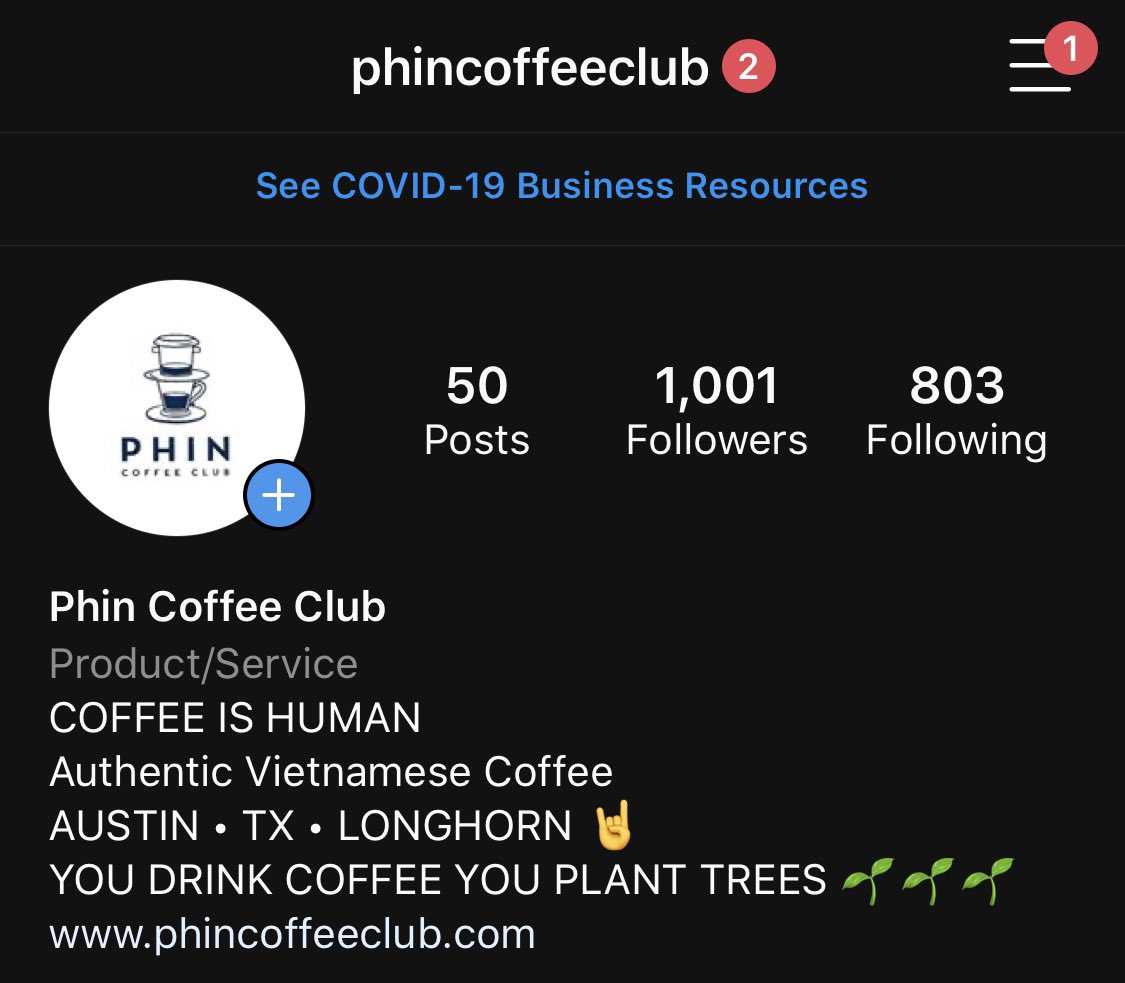 Our first 1001 followers. Go follow us if you haven’t. What are you waiting for? 

instagram.com/phincoffeeclub…