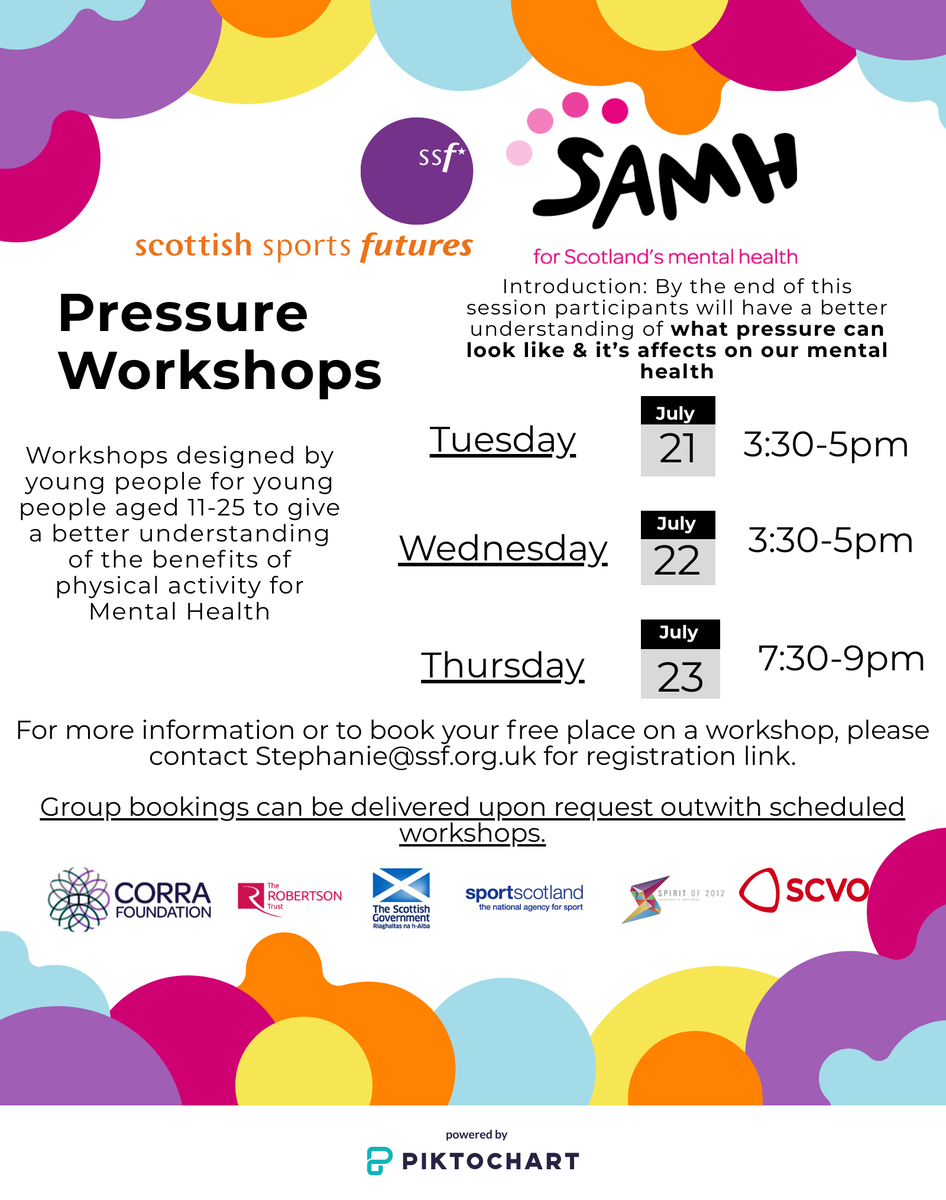 StephMcLean315's tweet photo. Over the moon to have ALL 5 workshops complete! What an amazing 8 weeks we've had with our incredible Wellbeing Ambassadors! Next week's workshop is all about Pressure. Sign up details here - https://t.co/gdt3w7nysm
#WellbeingWorkshops #WellbeingAmbassadors #Peer2PeerLearning https://t.co/w1FXR9Ajm9