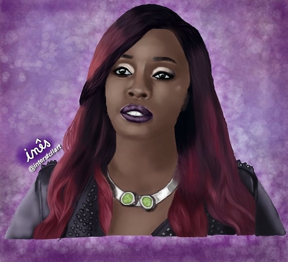 LIVSKORY's tweet photo. here's the kory drawing ive been working on!! ilysm @TheAnnaDiop even if you dont see this just know that your starfire is amazing and you're such a kind soul and an inspiration to many ❤️🥺 https://t.co/lCMKubLnjz